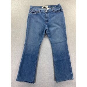 VTG Gap Women's 16 Regular Low‎ Rise Flare Denim Jeans Y2K Retro Medium Wash